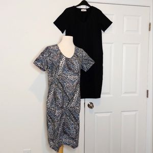 Set of TWO Women with Control, sz M dresses